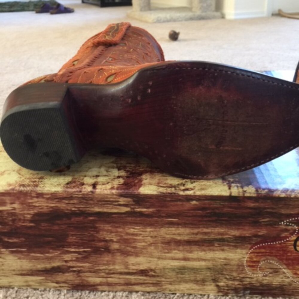 Old Gringo Tooled Wyoming Boots - Picture 7 of 12